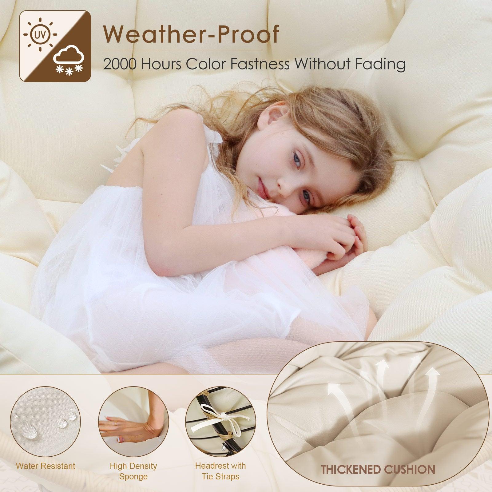 Papasan Rocking Chair